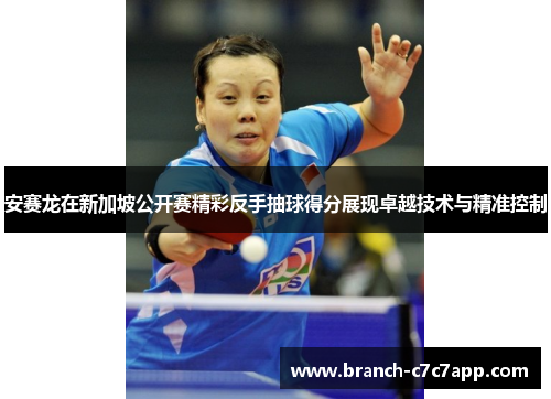 安赛龙在新加坡公开赛精彩反手抽球得分展现卓越技术与精准控制
