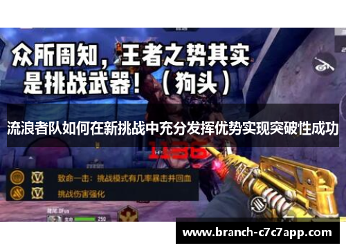 流浪者队如何在新挑战中充分发挥优势实现突破性成功 流浪者队如何在新挑战中充分发挥优势实现突破性成功